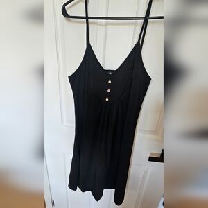 ✨ Black Spaghetti Strap Dress - Size Large ✨